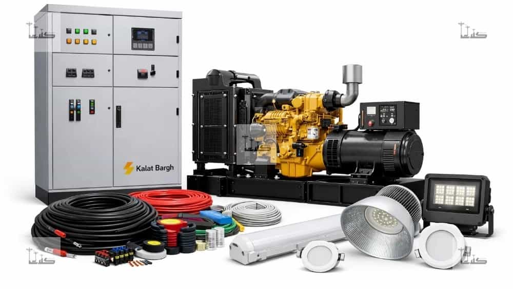 من اللوحة الكهربائية إلى المولد؛ توريد متكامل للمعدات الكهربائية لمشاريع شركة Kelat Elektr